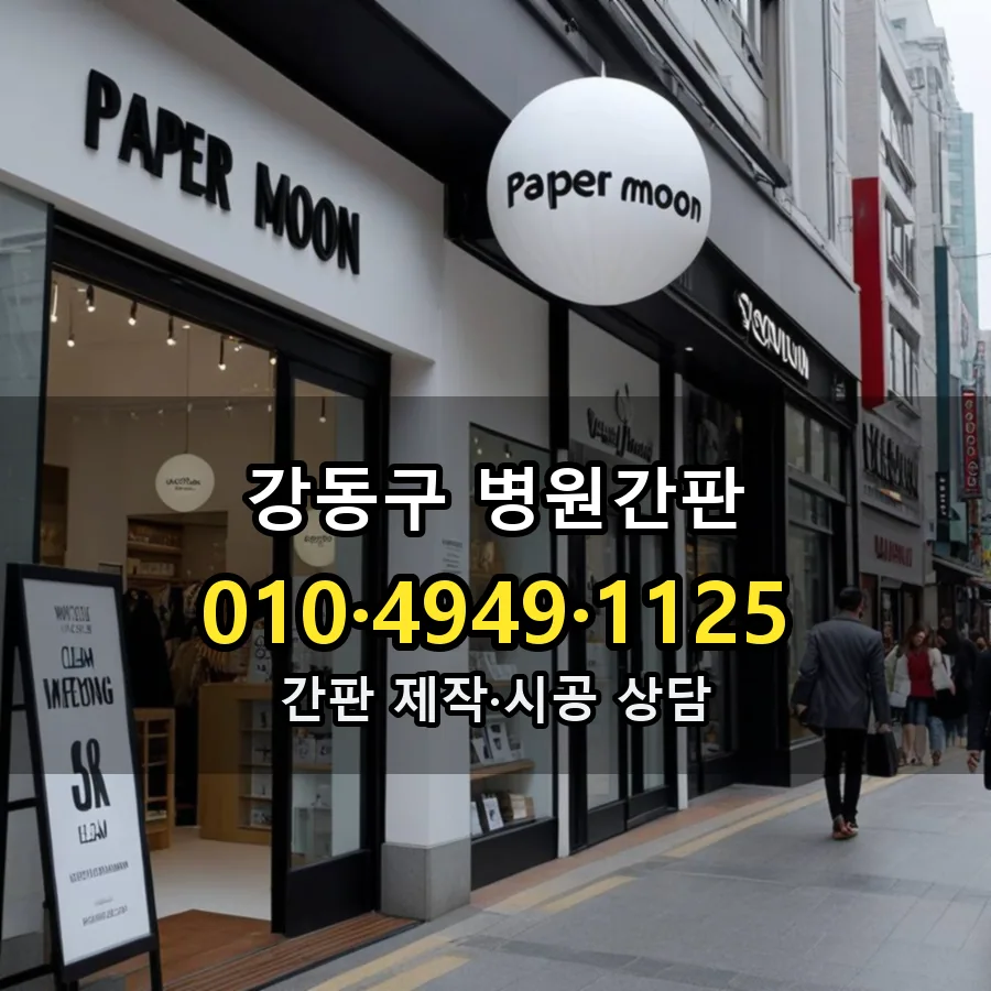 병원간판 시공 사진