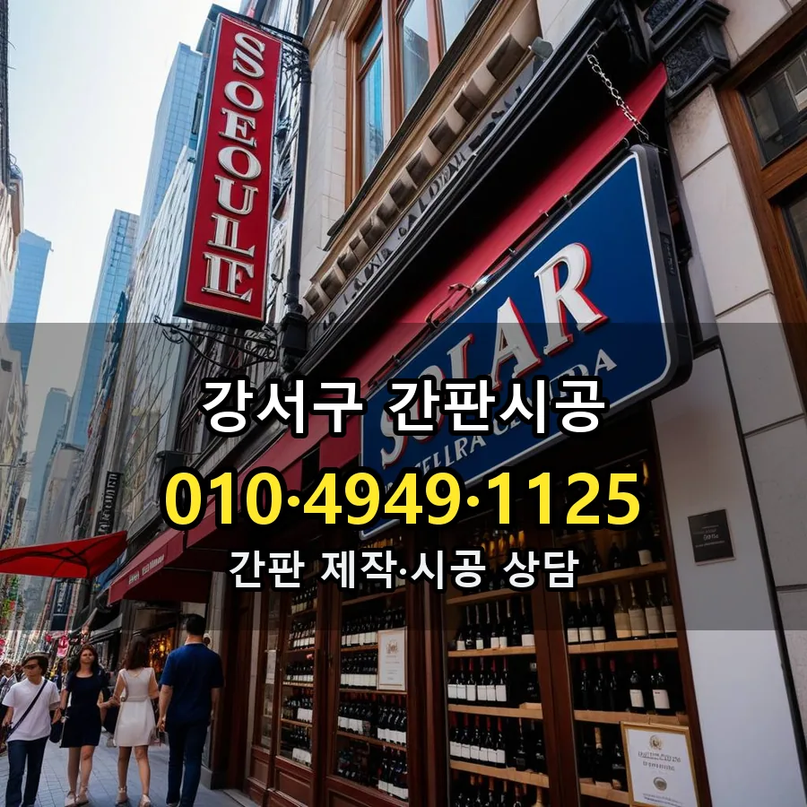간판시공 시공 사진