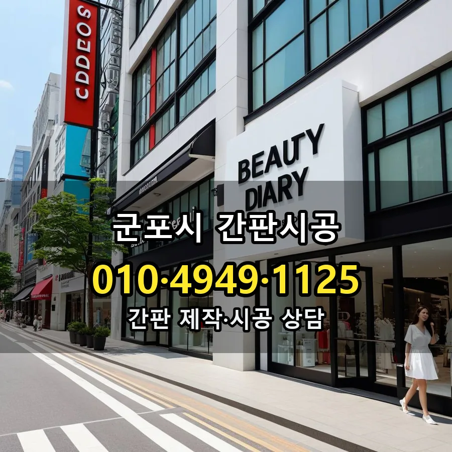 간판시공 시공 사진