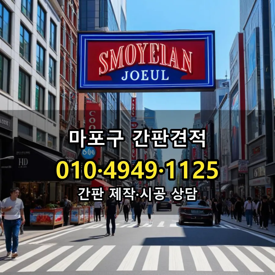 간판 시공 사진
