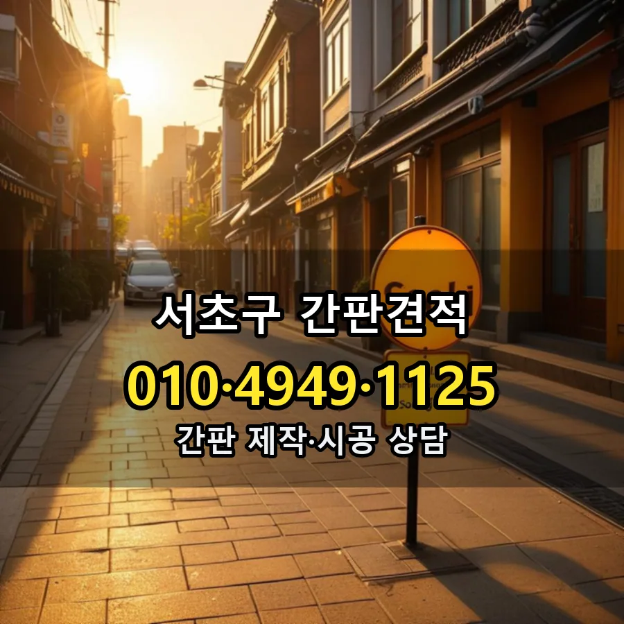 간판 시공 사진
