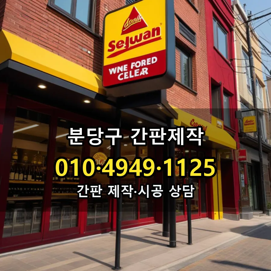 간판제작 설치 현장