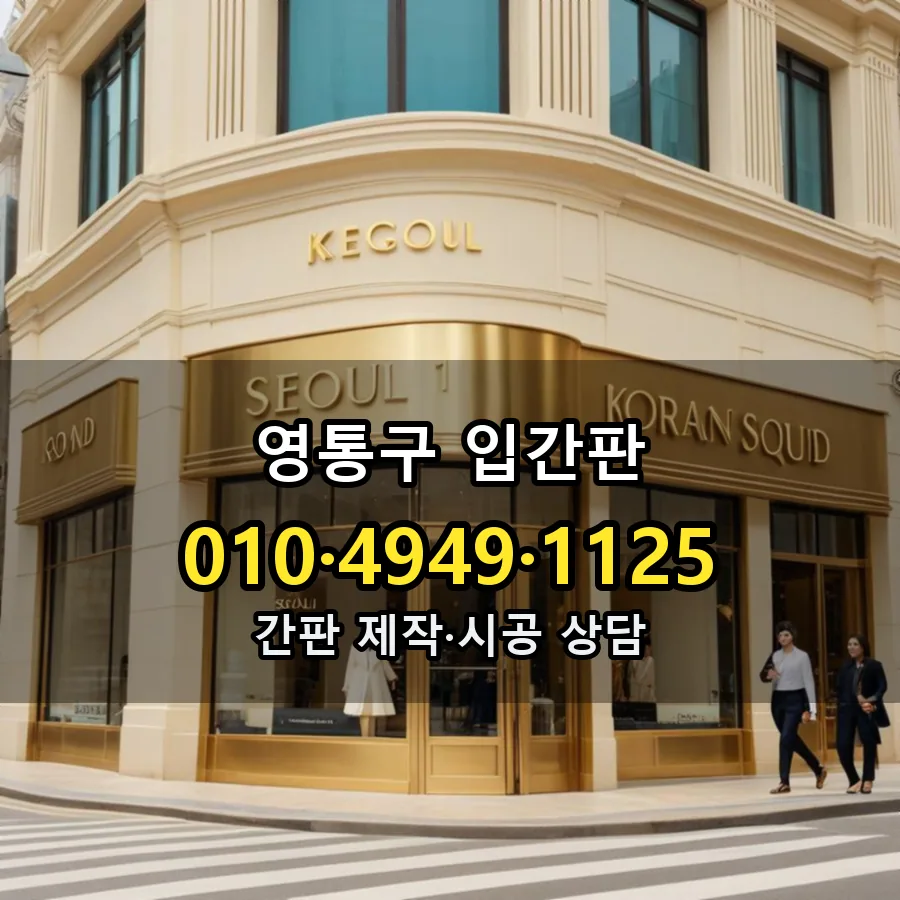 입간판 시공 사진