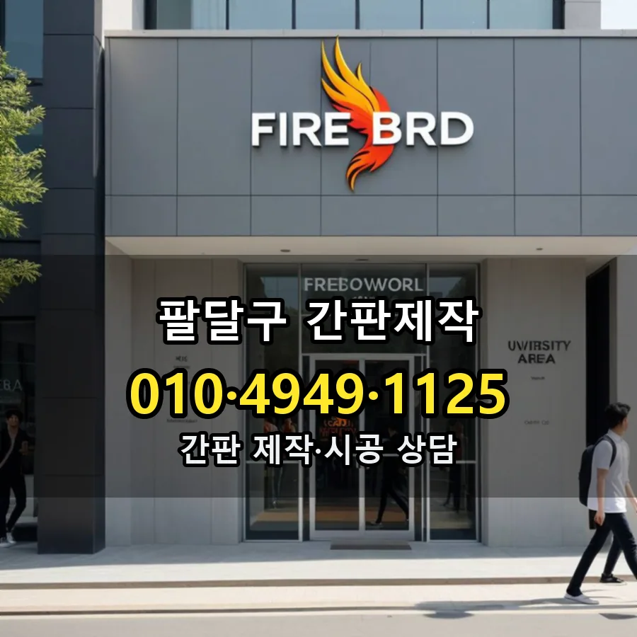 간판제작 설치 현장