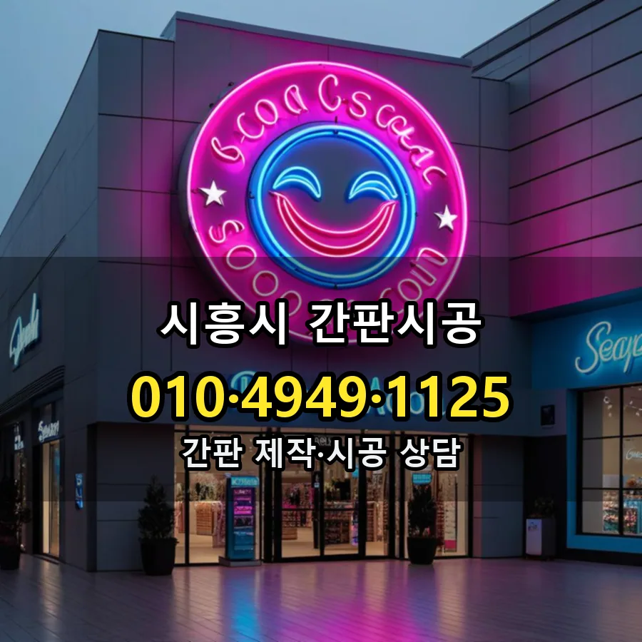 간판시공 시공 사진
