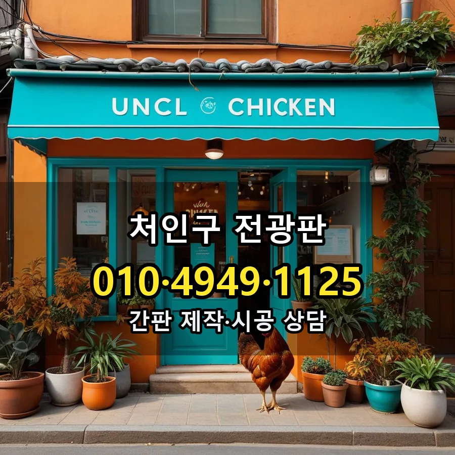 전광판 제작·시공 모습